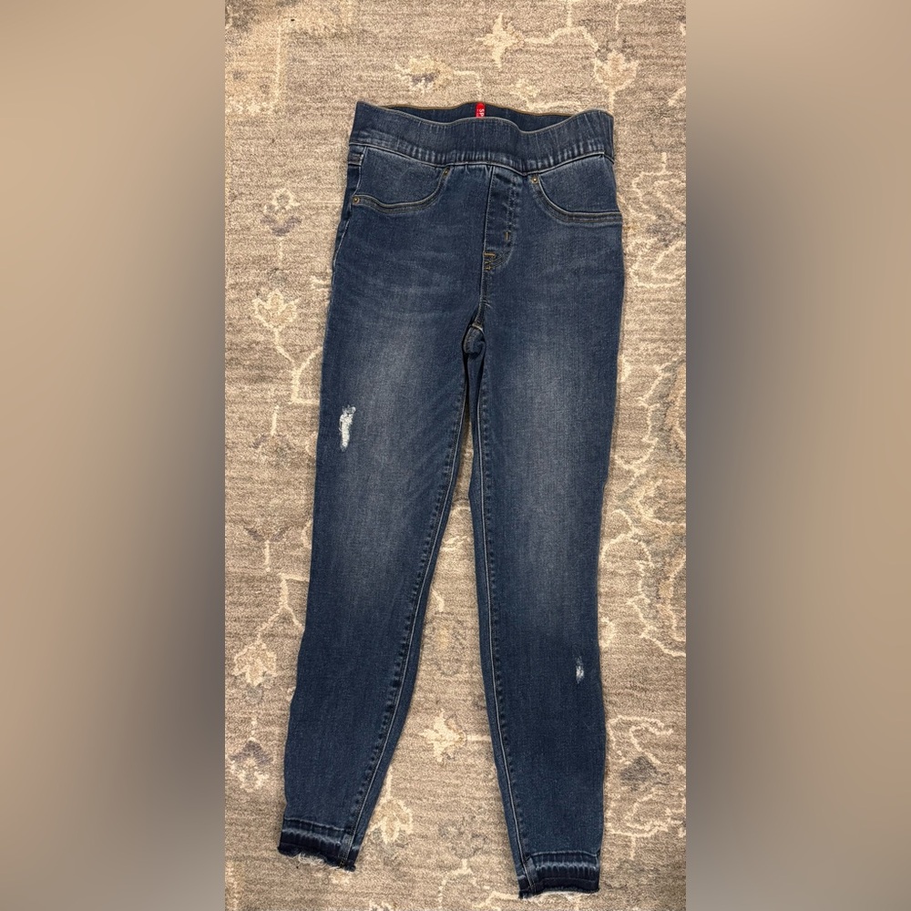 SPANX Indigo Skinny Pull-On Jeans